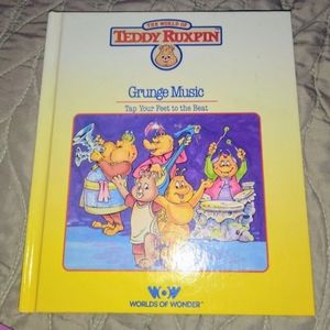 Vintage Teddy Ruxpin - Grunge MusicBook